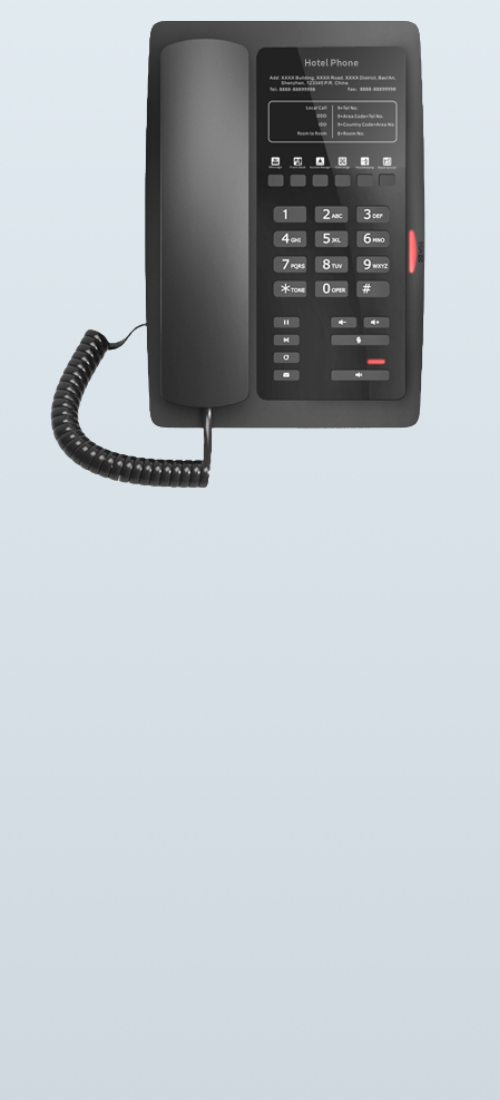 IP-телефон Fanvil H3 (черный)